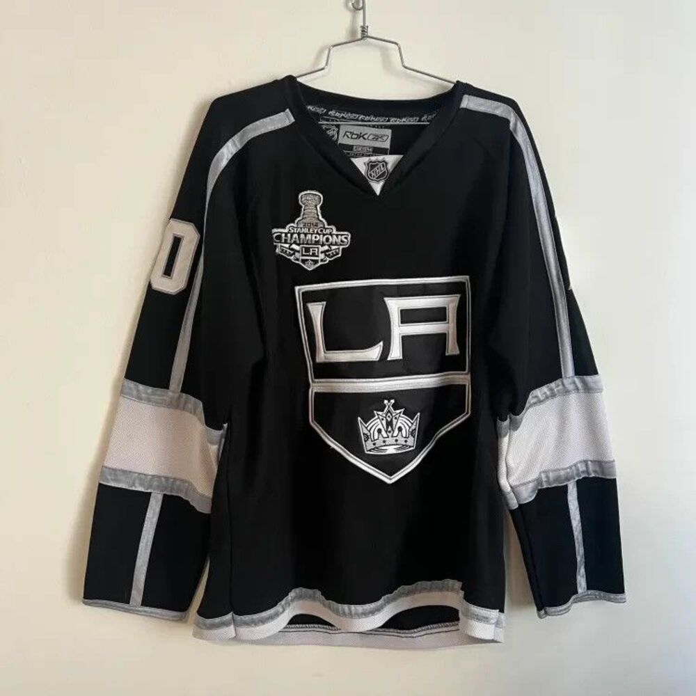 2014 Stanley Cup Champions Reebok LA Kings Jersey Hockey Mike Richards size 48